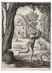 El campesino y la serpiente